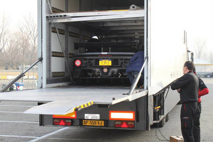 Glickenhaus Ferrari P4/5 Competizione hauler