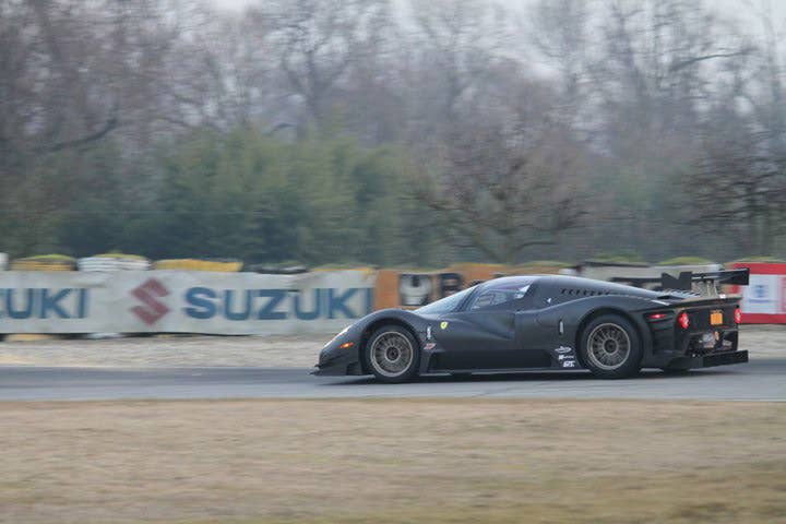 Glickenhaus Ferrari P4/5 Competizione on track