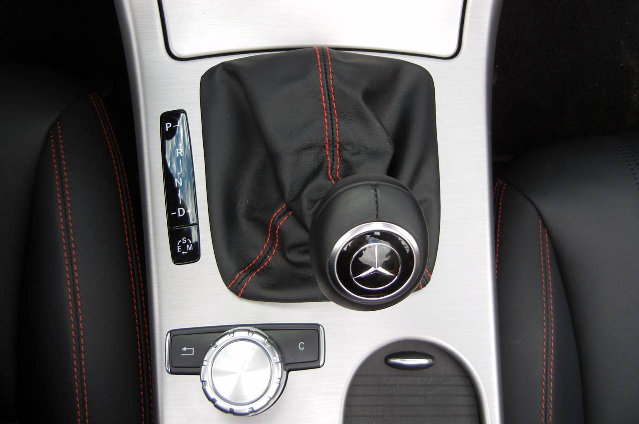 2012 Mercedes-Benz SLK shifter