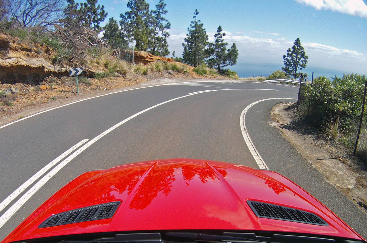 2012 Mercedes-Benz SLK driving