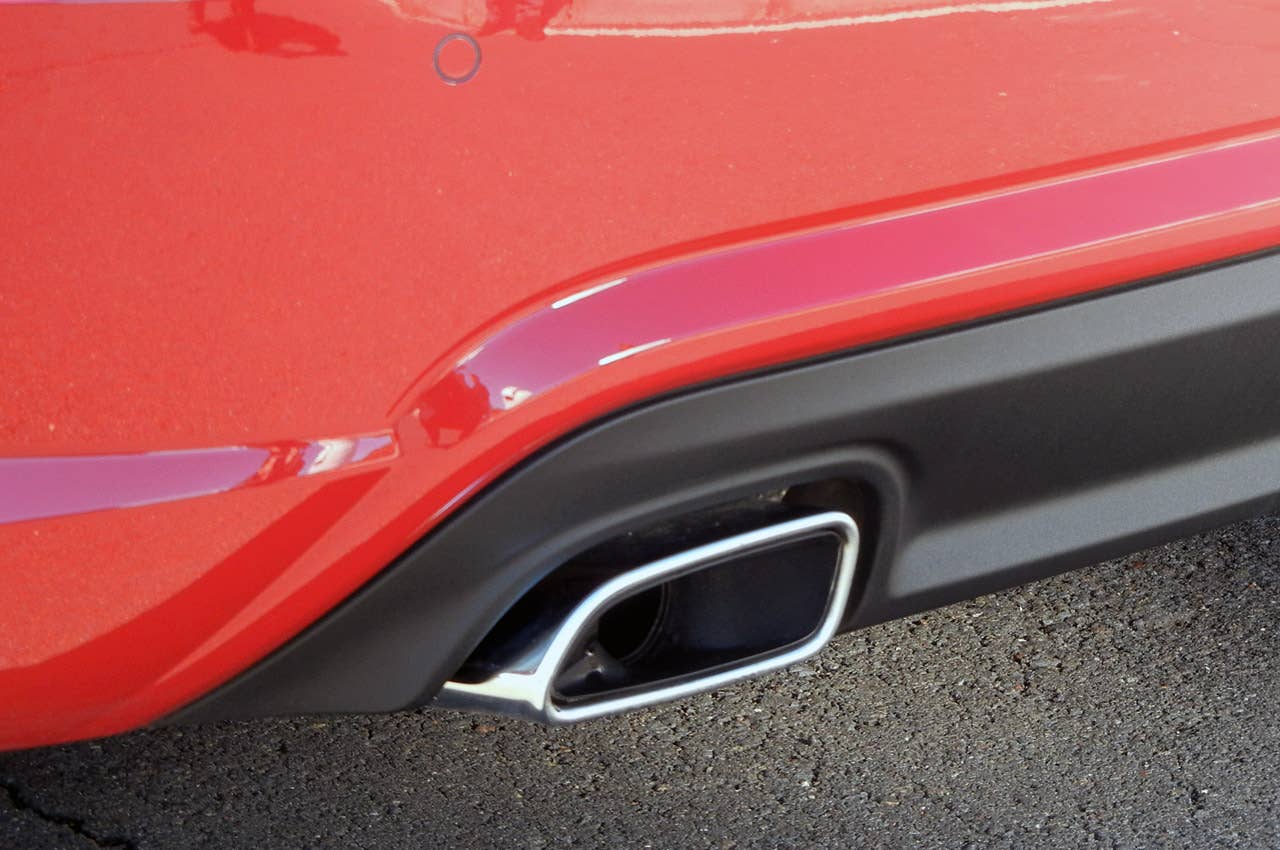 2012 Mercedes-Benz SLK exhaust system