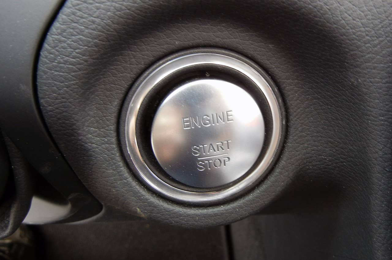 2012 Mercedes-Benz SLK start button