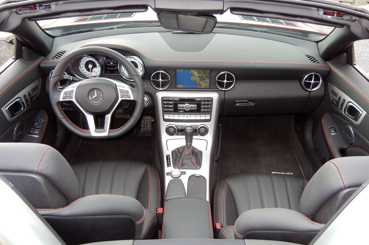 2012 Mercedes-Benz SLK interior