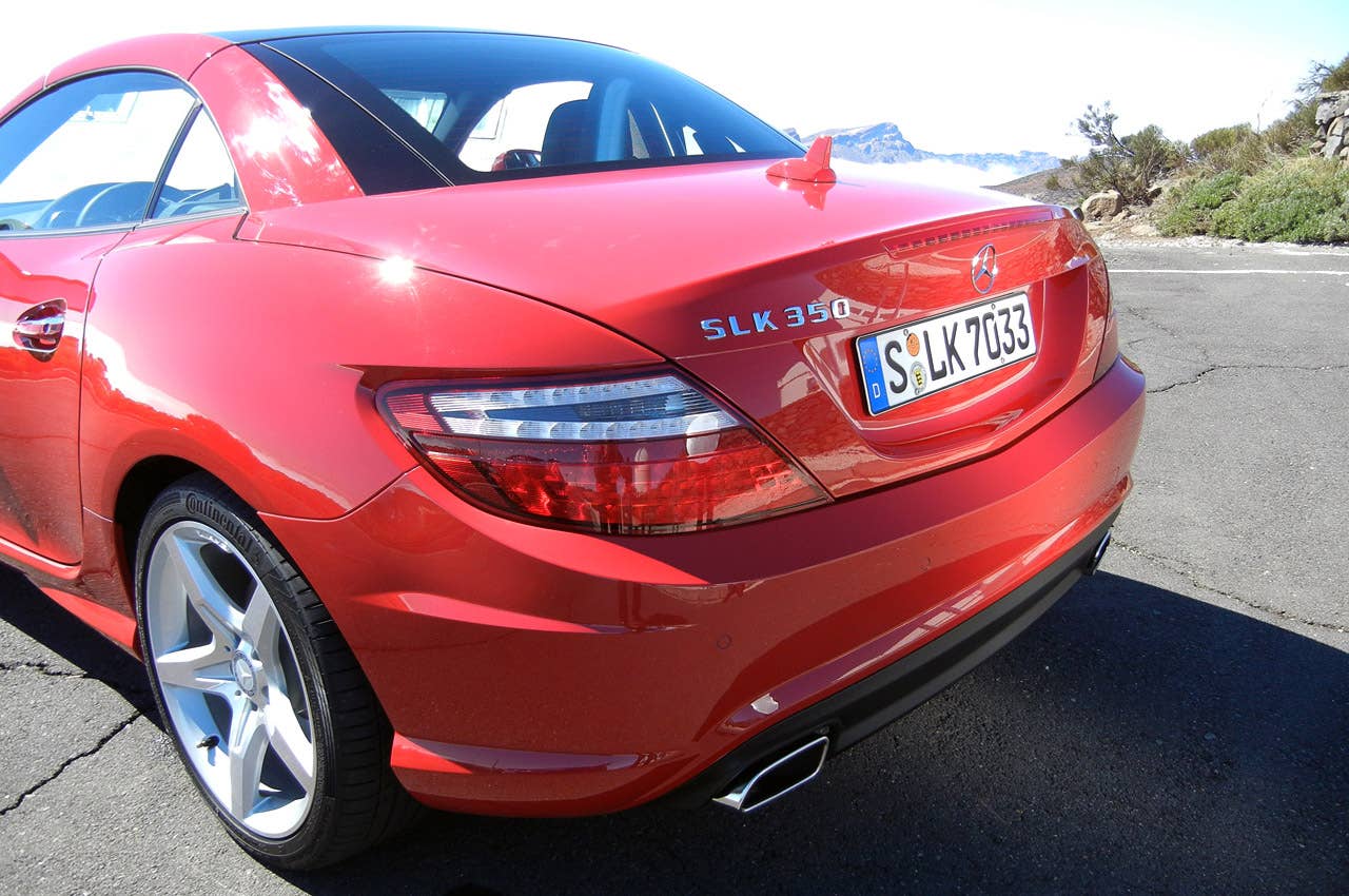 2012 Mercedes-Benz SLK rear detail
