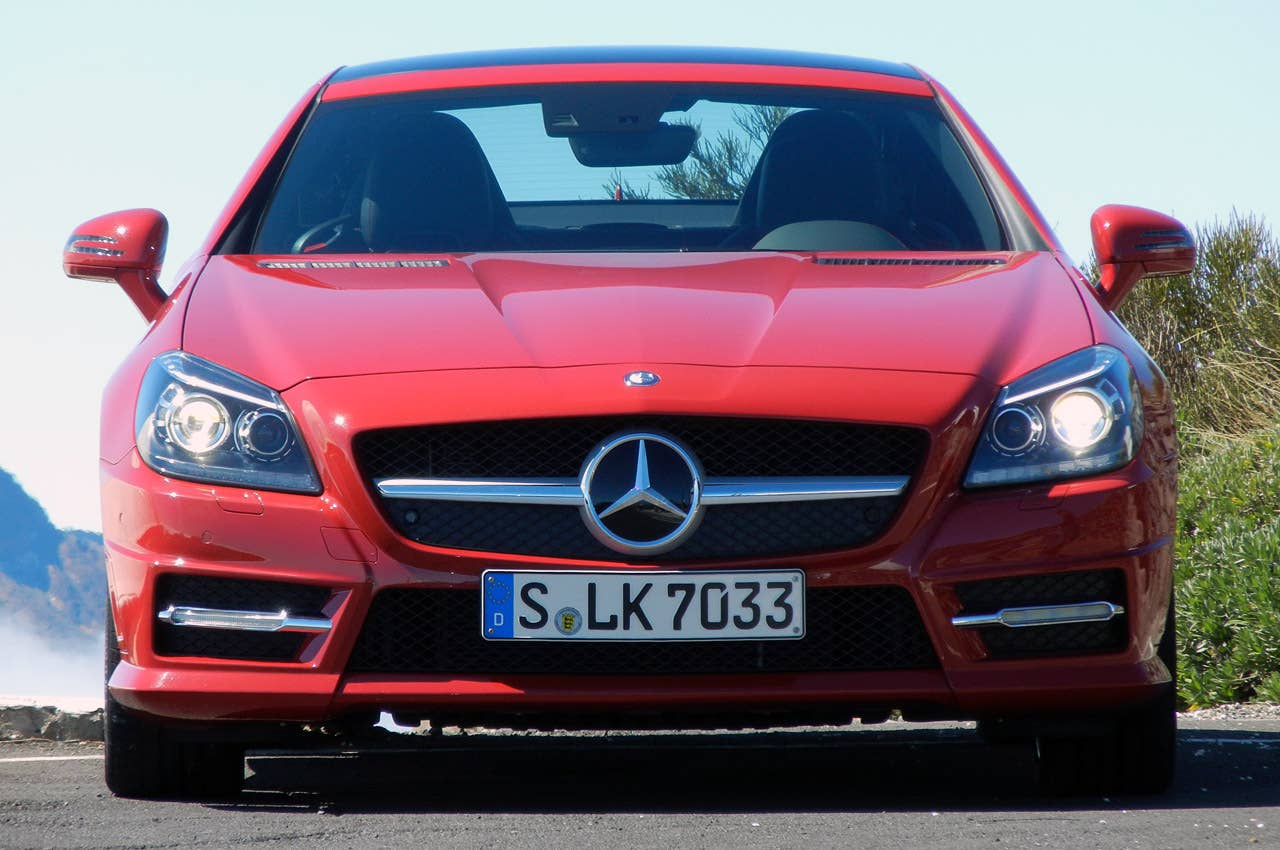 2012 Mercedes-Benz SLK front view