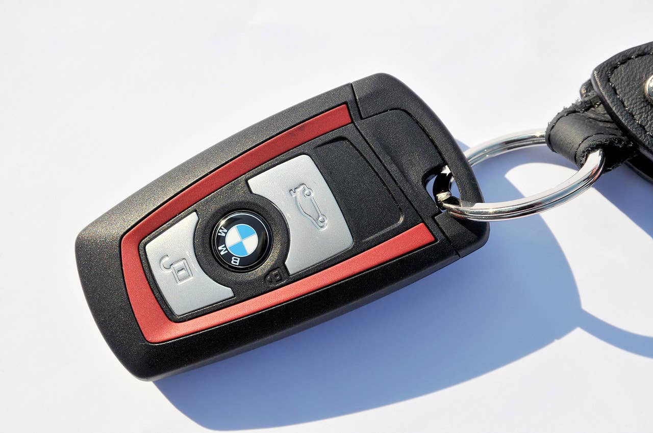 2012 BMW 1 Series Five-Door key fob