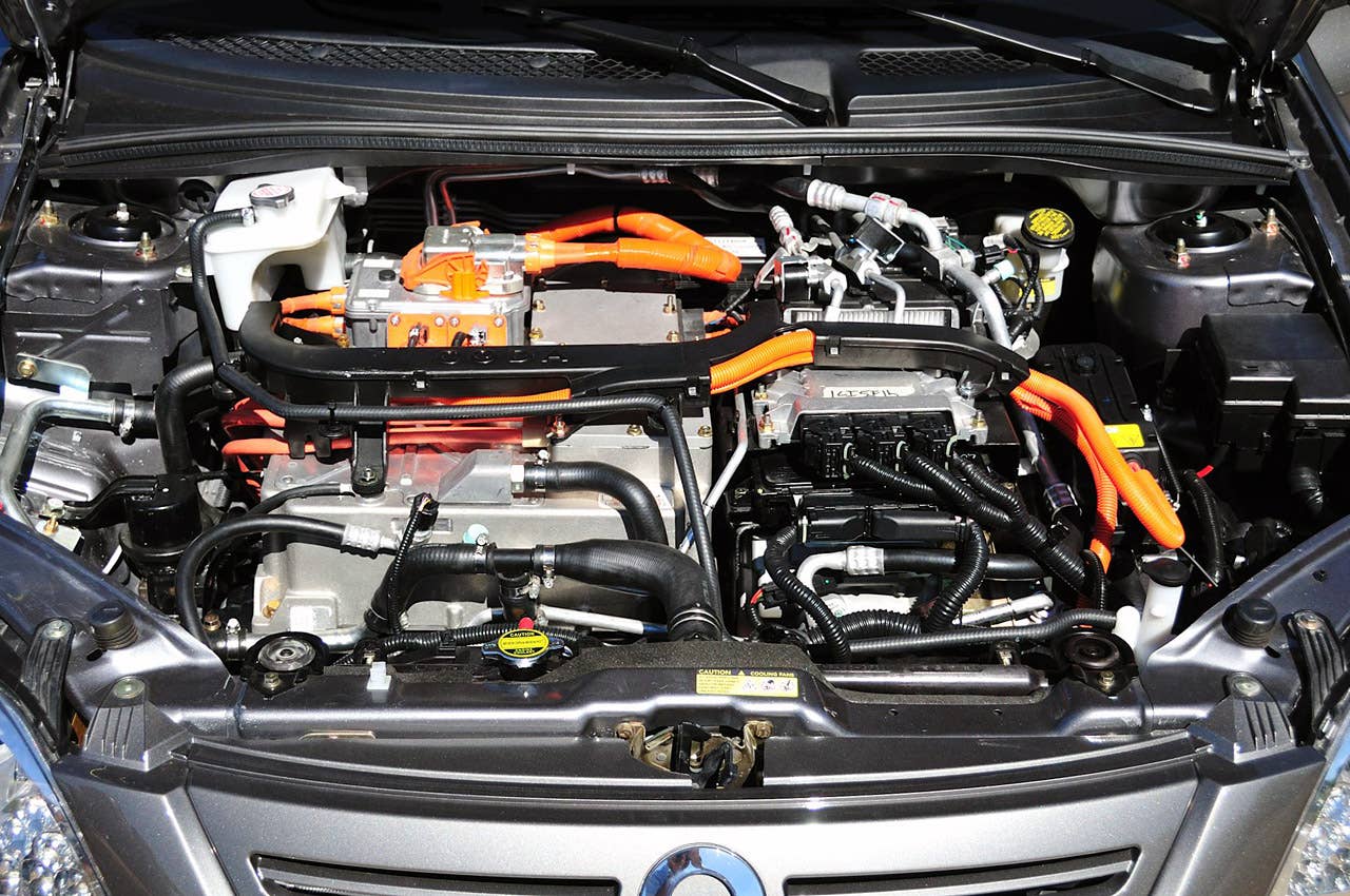 2012 Coda Sedan electric motor