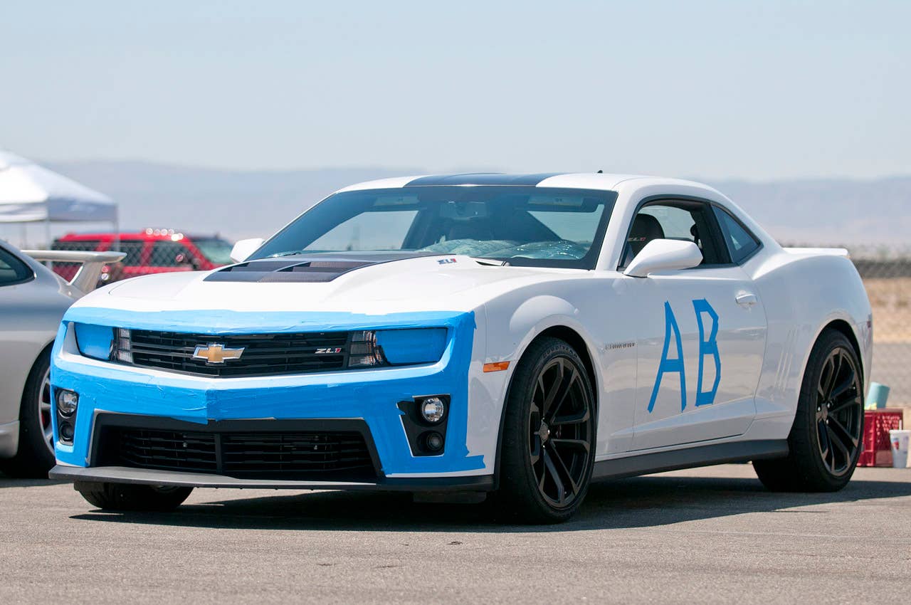 2012 Chevrolet Camaro ZL1 front 3/4 view
