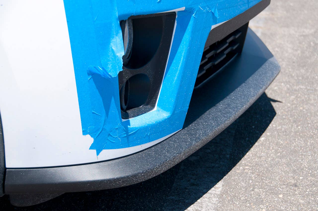 2012 Chevrolet Camaro ZL1 front fascia