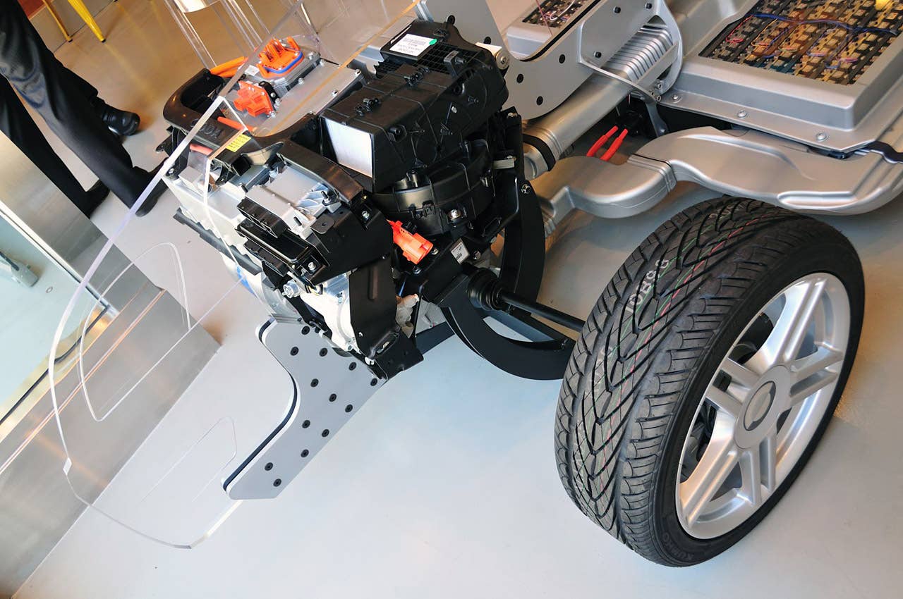 2012 Coda Sedan electric motor