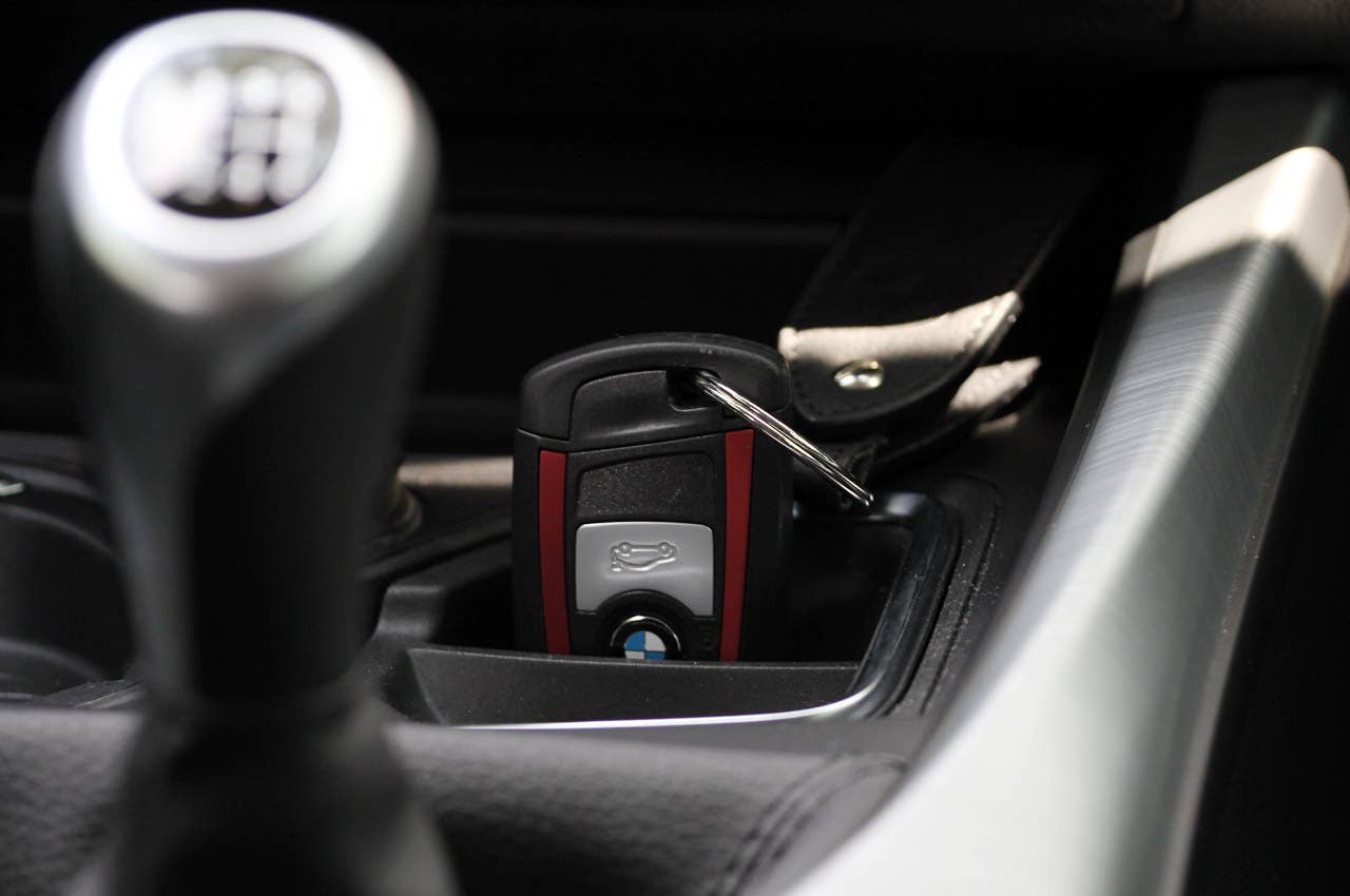 2012 BMW 1 Series Five-Door key fob