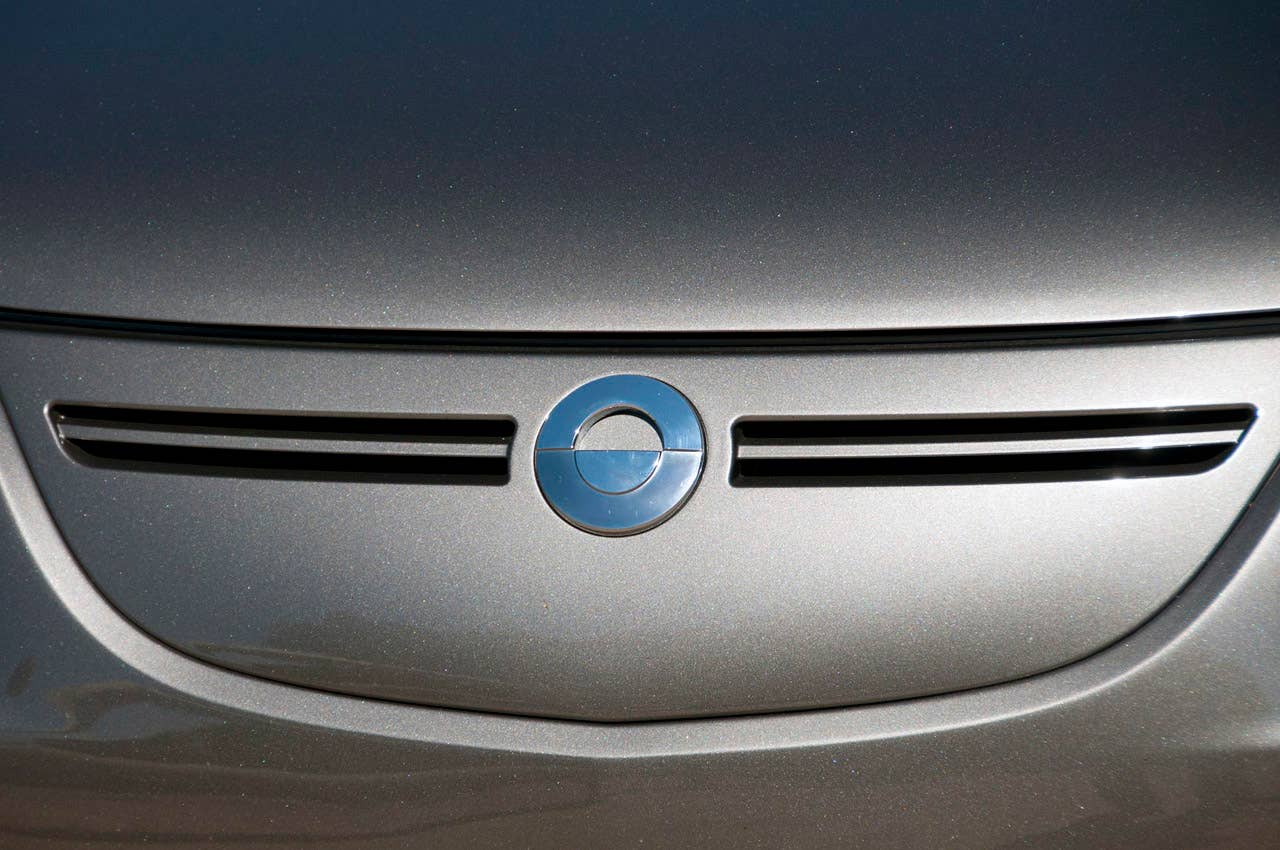 2012 Coda Sedan front detail