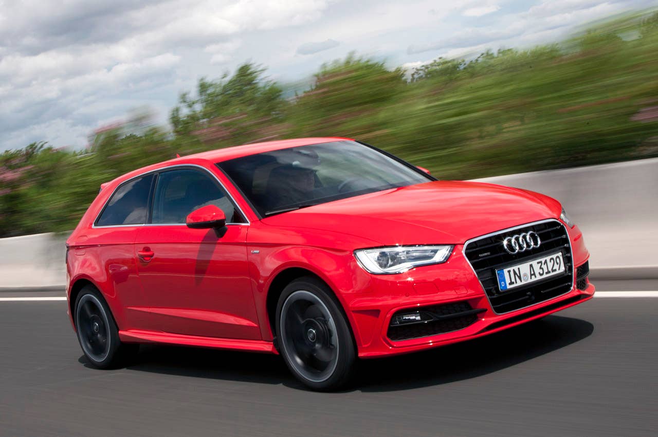 2013 Audi A3 driving