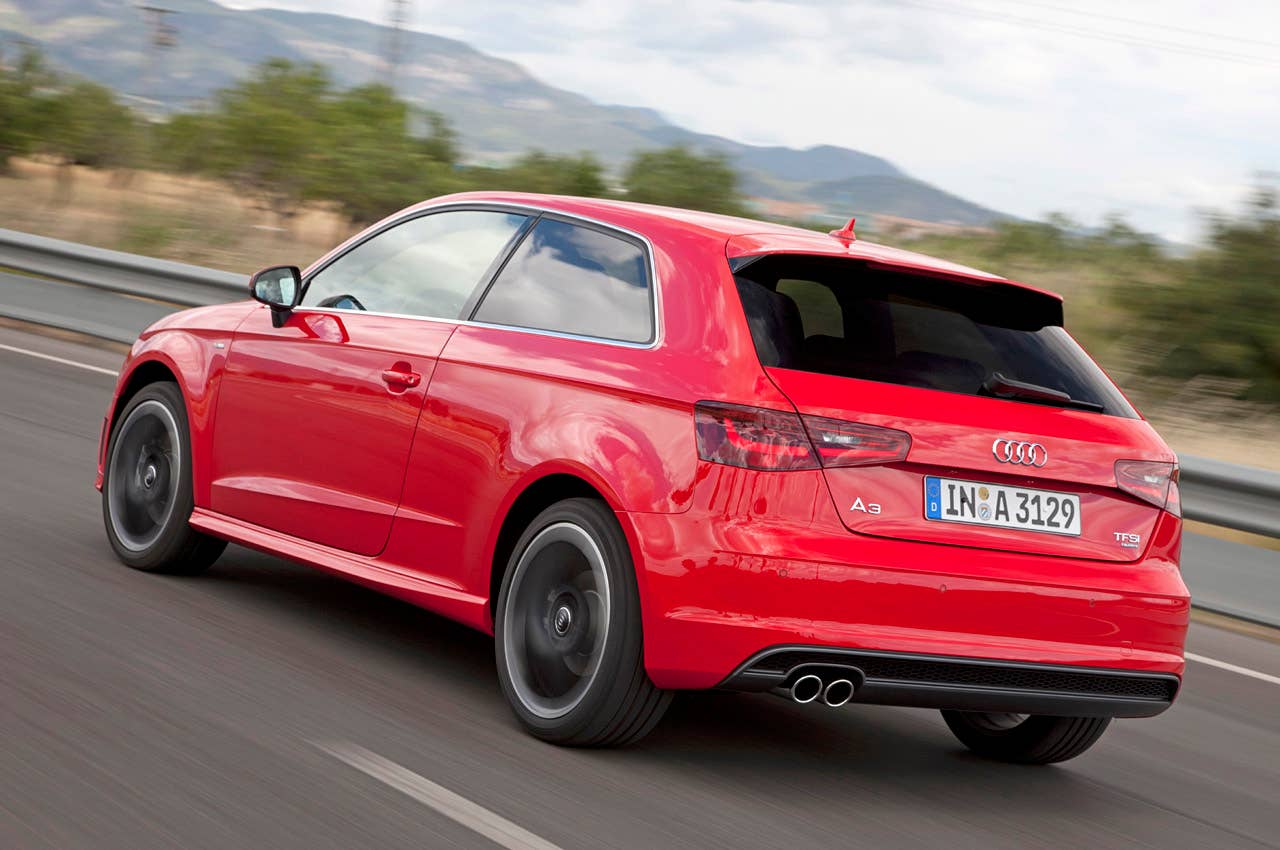 2013 Audi A3 driving