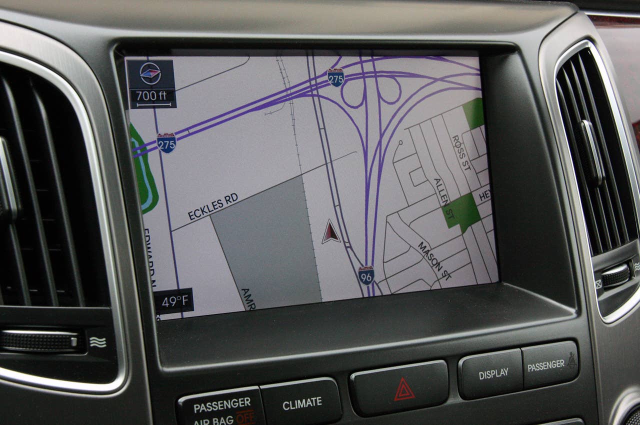 2011 Hyundai Equus Ultimate navigation system