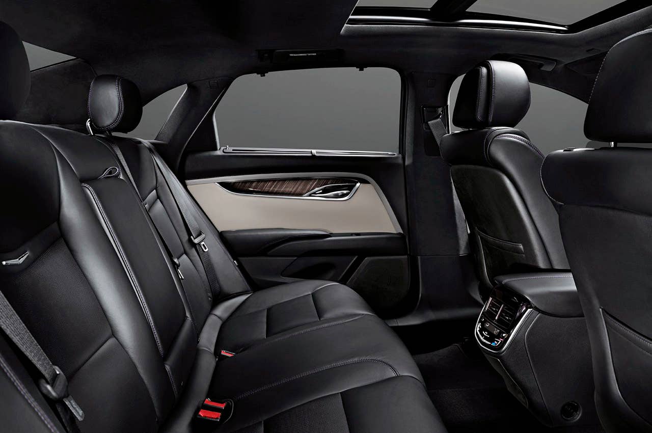 2013 Cadillac XTS rear seats
