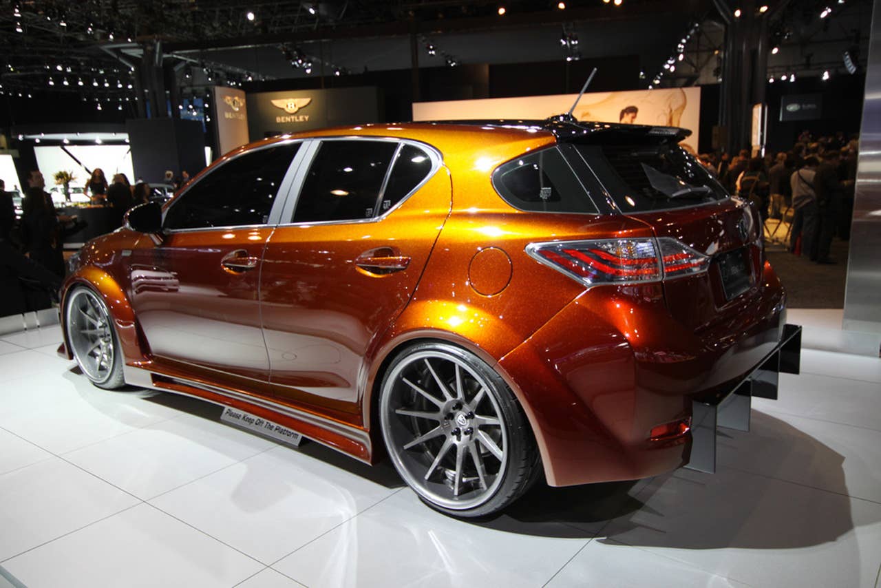 Fox Marketing Supercharged Lexus CT-200h rear 3/4