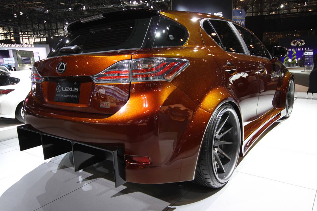 Fox Marketing Supercharged Lexus CT-200h rear 3/4