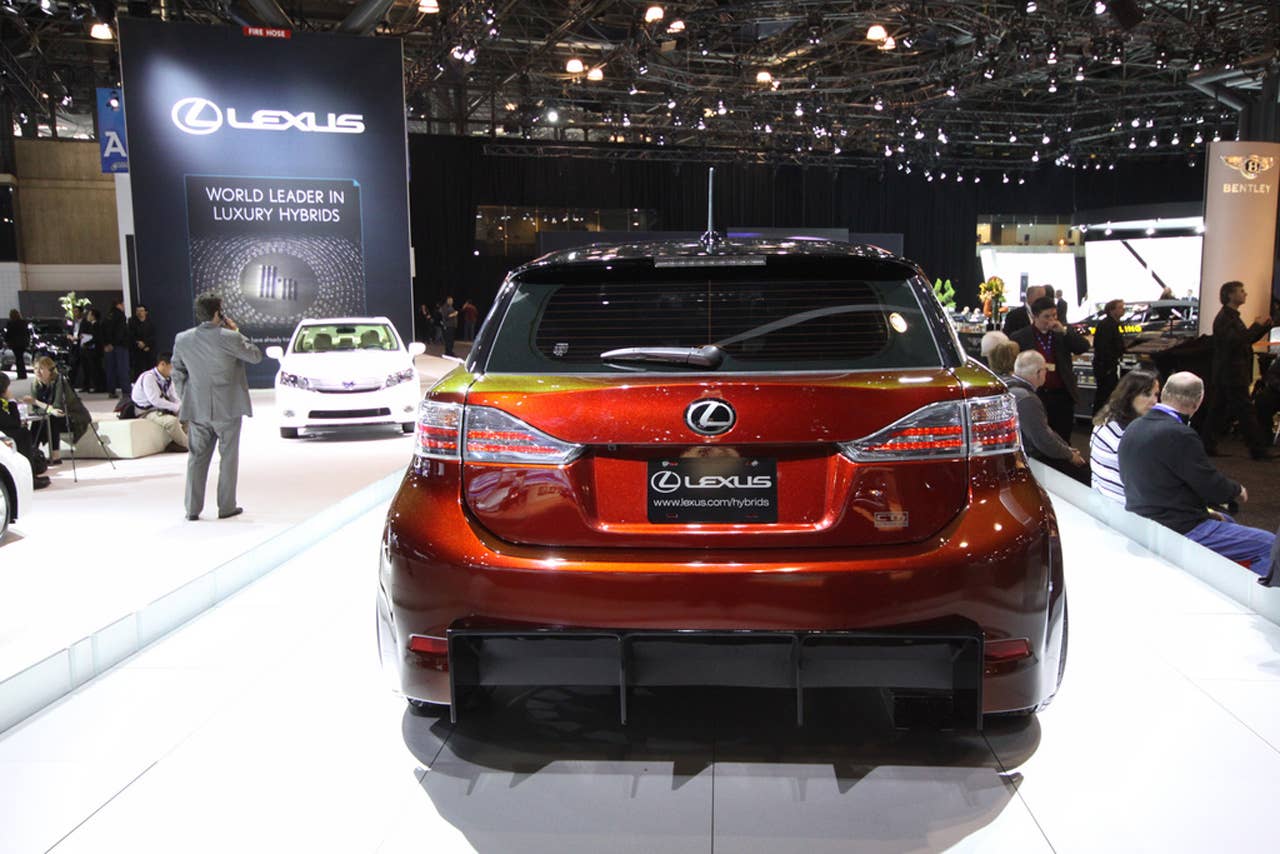 Fox Marketing Supercharged Lexus CT-200h rear