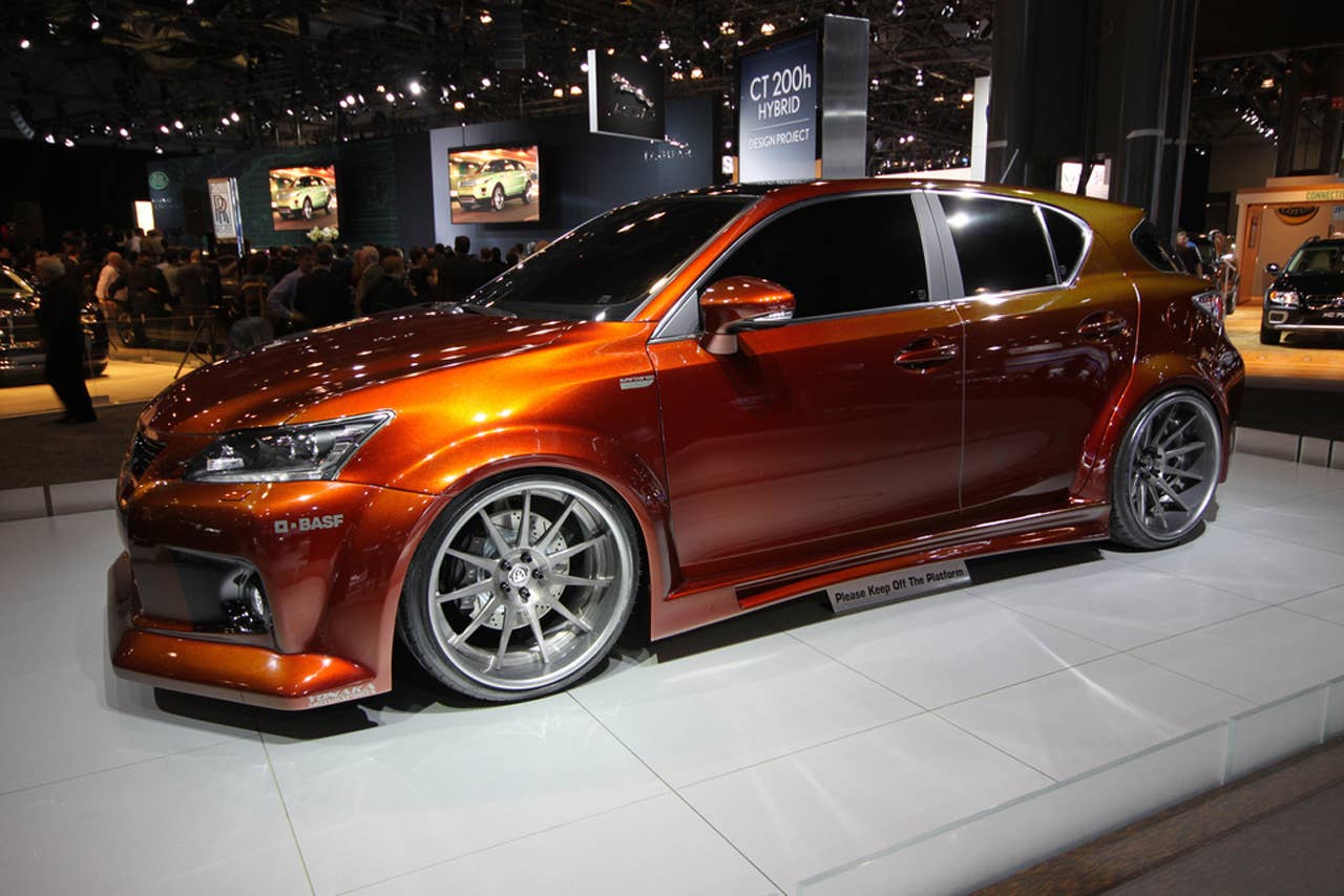 Fox Marketing Supercharged Lexus CT-200h front 3/4