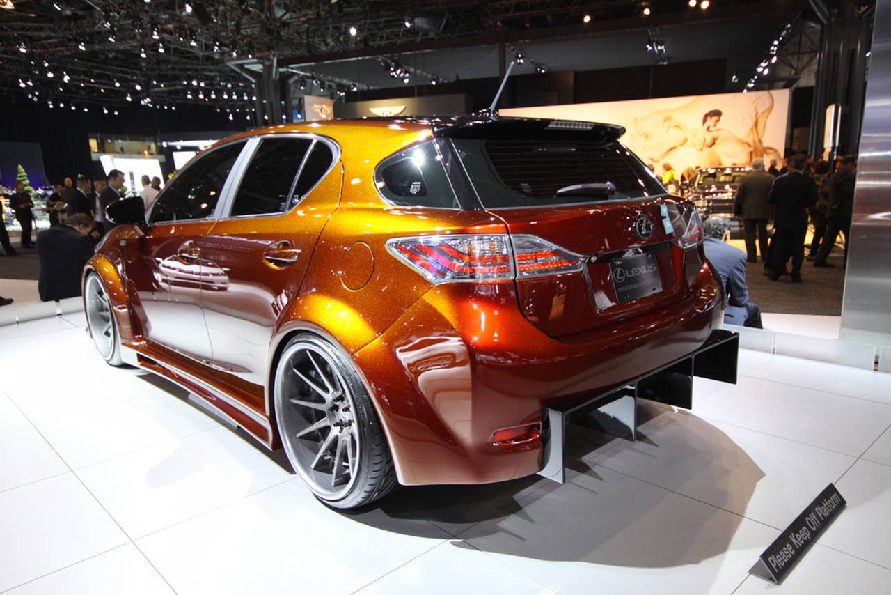 Fox Marketing Supercharged Lexus CT-200h rear 3/4