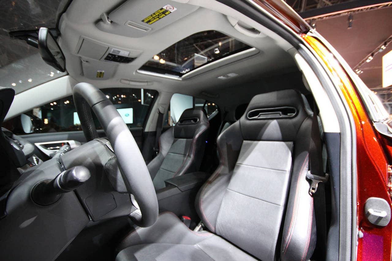 Fox Marketing Supercharged Lexus CT-200h interior