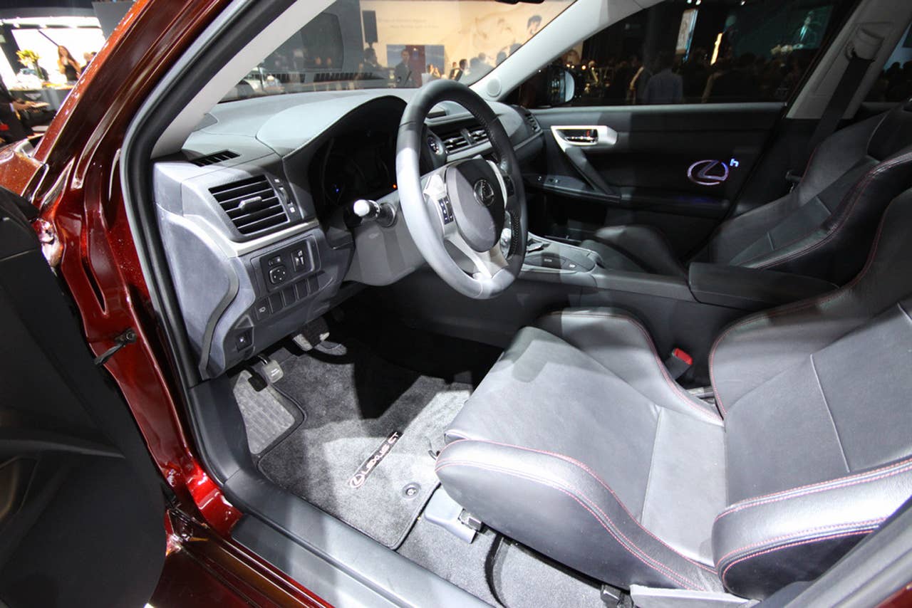 Fox Marketing Supercharged Lexus CT-200h interior