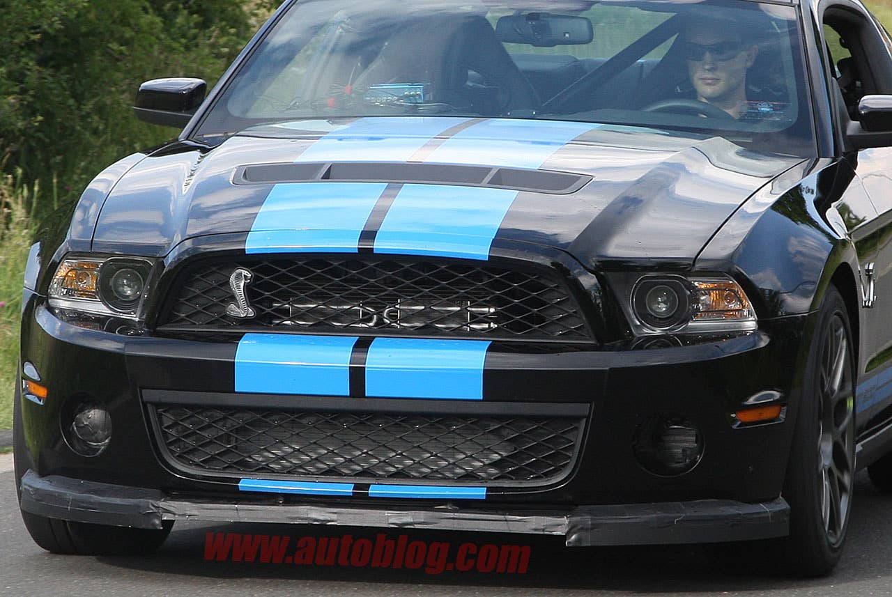 Ford Mustang Shelby GT500 Spy Shots front