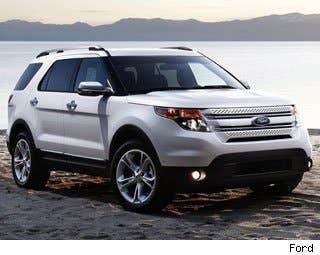 MSRP: $29,135 - $40,720 Invoice: $27,459 - $37,972 Fuel Economy: 17 mpg City, 24 mpg Highway  In the mid-sized SUV category there is a tie between Ford Explorer and Nissan Murano. No surprise that Ford led in dependability. The company has poured a lot of quality improvement into its SUVs, especially since it does not even offer a true minivan any more. The old Explorer was a winner. It will be interesting to see if the new one launched for the 2012 model year with much better fuel economy grabs and pleases its owners as much as the old one did.  Research the Ford Explorer Ford Explorer Photos & Information Ford Explorer Specs Ford Explorer Local Dealer Price Quote