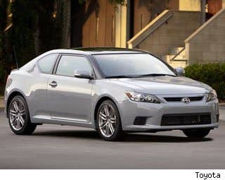 MSRP: $18,725 - $21,815 Invoice: $17,789 - $20,725 Fuel Economy: 23 mpg City, 31 mpg Highway  Scion tC, a Toyota product sold at Toyota/Scion dealers, is a well-built, inexpensive sports coupe that sits atop Power's VDS tally in the"compact sporty" category where it doesn't really have much competition.  There is a newly designed tC that will have to work hard to keep its spot. The Hyundai Elantra coupe, for one, should challenge. The new tC has a somewhat cheaper feeling interior than the old one. And the engine doesn't feel as well tuned as the original tC. It feels like a step backward to us, but we will see what the owners say about living with it day in and day out.  Research the Scion tC  Scion tC Photos & Information  Scion tC Specs  Scion tC Local Dealer Price Quote