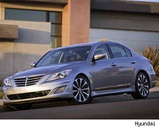 MSRP: $34,200 - $46,800 Invoice: $32,070 - $43,320 Fuel Economy: 19 mpg City, 29 mpg Highway  Hyundai Genesis is a charmer. Owners appreciate how the Korean company studied and benchmarked both BMW and Lexus to try and learn the best from both about performance and creature comforts. The result is the Genesis, which surprises and delights both on the road and in the wallet.  Research the Hyundai Genesis Hyundai Genesis Photos & Information Hyundai Genesis Specs Hyundai Genesis Local Dealer Price Quote