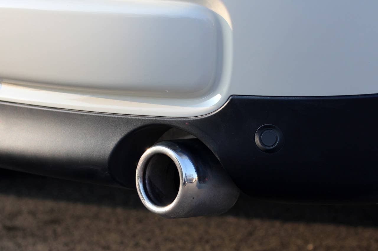 2014 Mini Cooper Clubvan exhaust tip