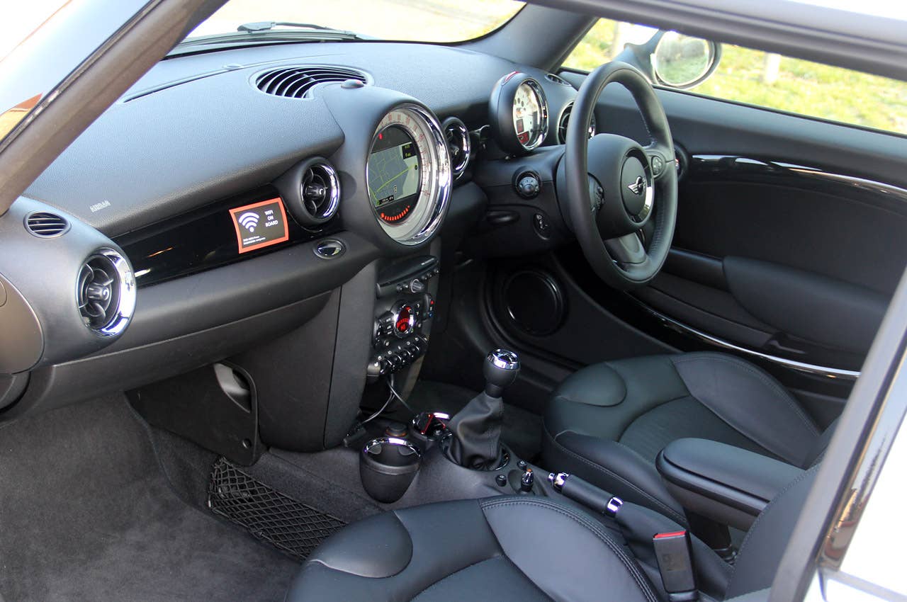 2014 Mini Cooper Clubvan interior