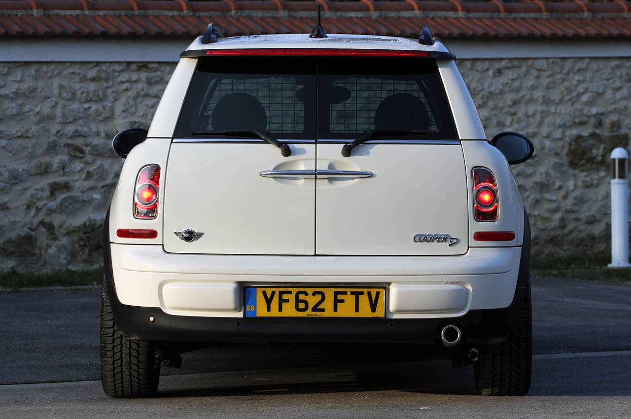 2014 Mini Cooper Clubvan rear view