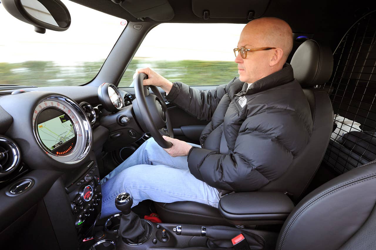 2014 Mini Cooper Clubvan driving