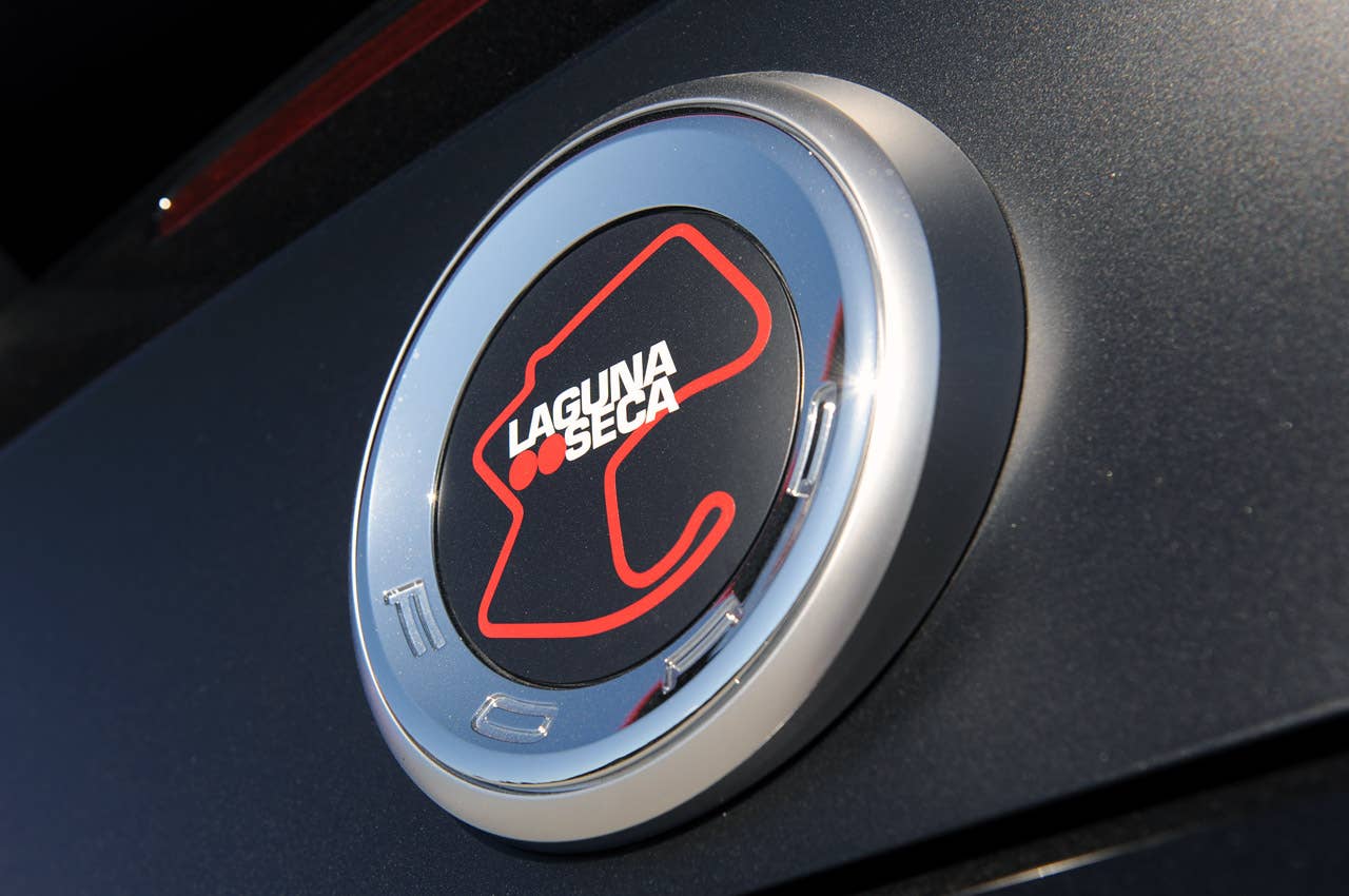 2012 Ford Mustang Boss 302 Laguna Seca faux gas cap