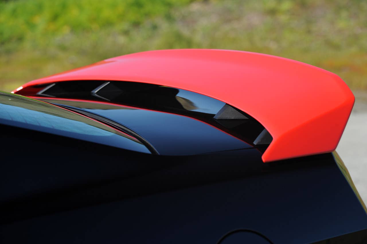 2012 Ford Mustang Boss 302 Laguna Seca rear spoiler