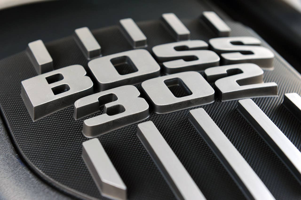 2012 Ford Mustang Boss 302 Laguna Seca engine detail