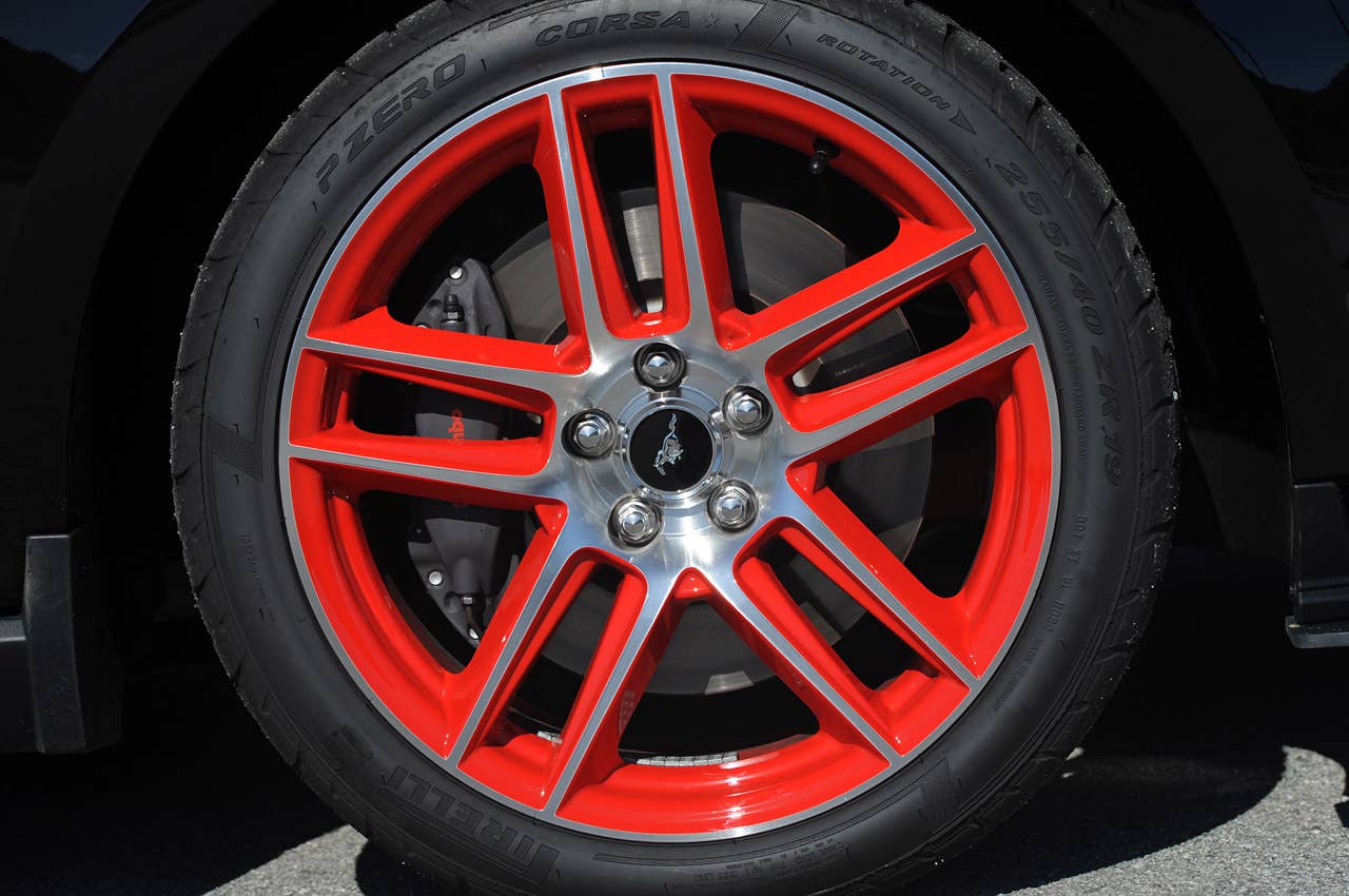 2012 Ford Mustang Boss 302 Laguna Seca wheel