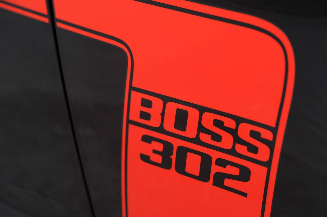 2012 Ford Mustang Boss 302 Laguna Seca graphic