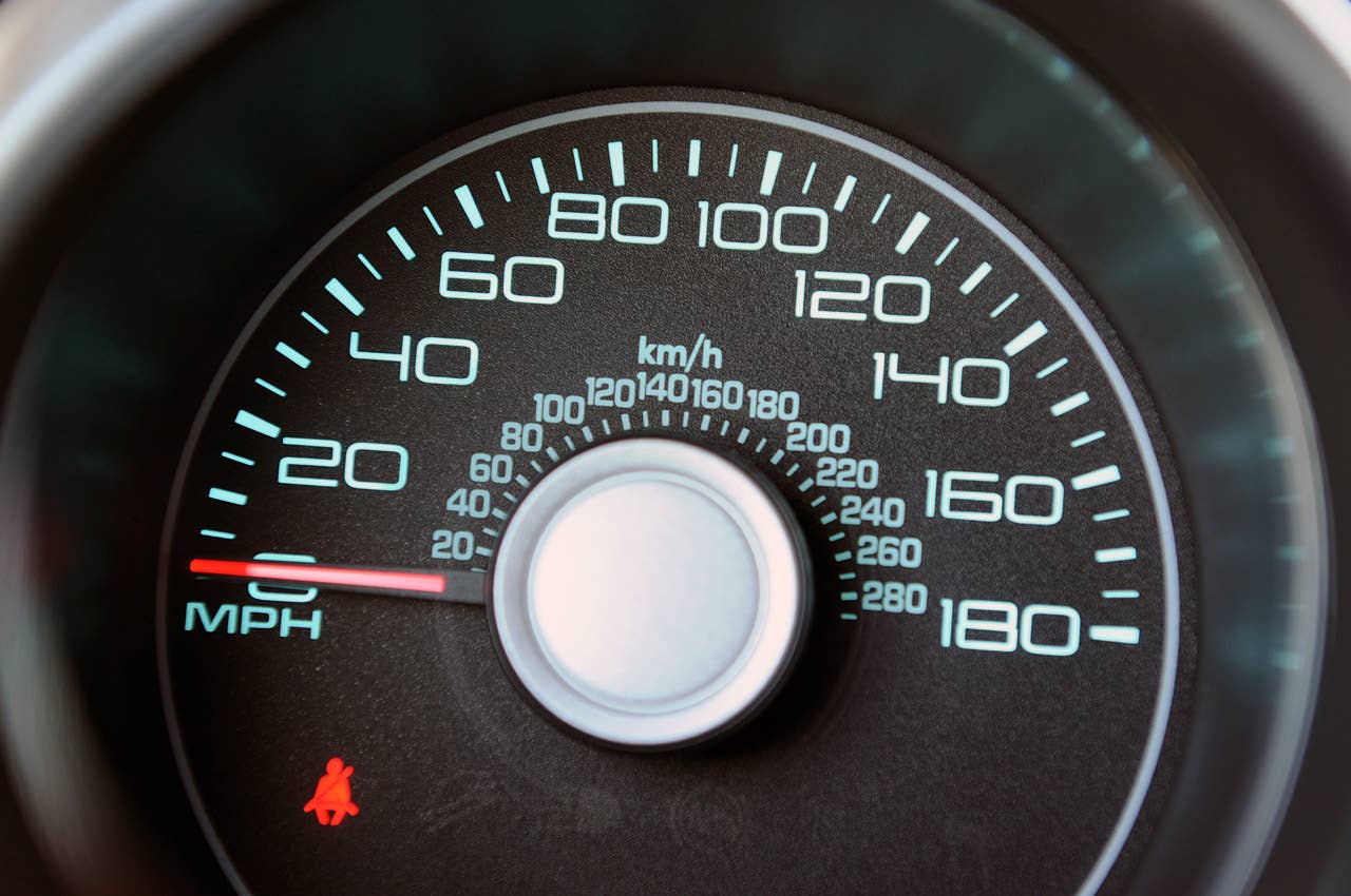 2012 Ford Mustang Boss 302 Laguna Seca speedometer