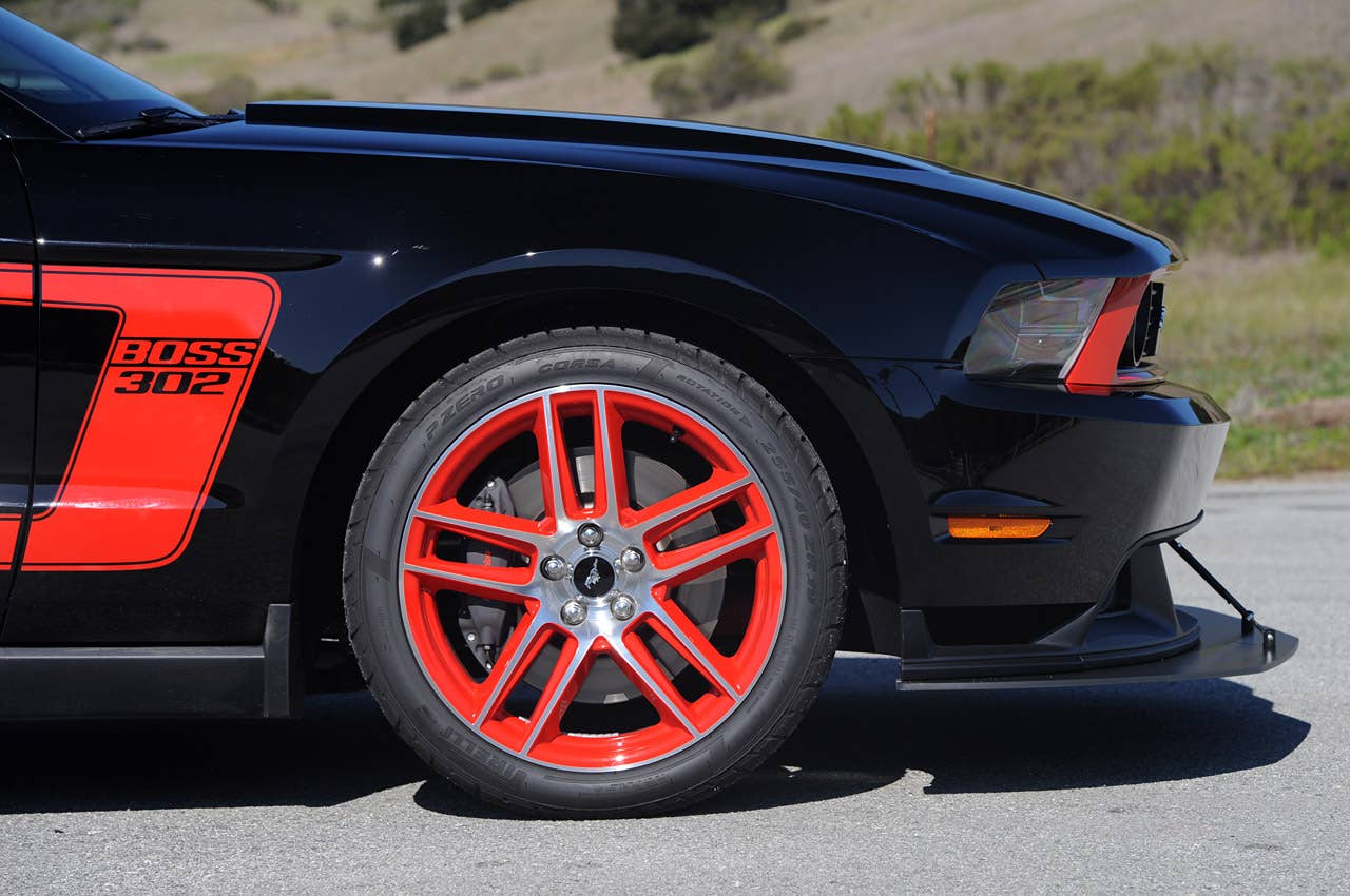 2012 Ford Mustang Boss 302 Laguna Seca wheel