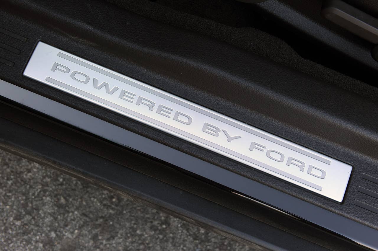 2012 Ford Mustang Boss 302 Laguna Seca sill plate
