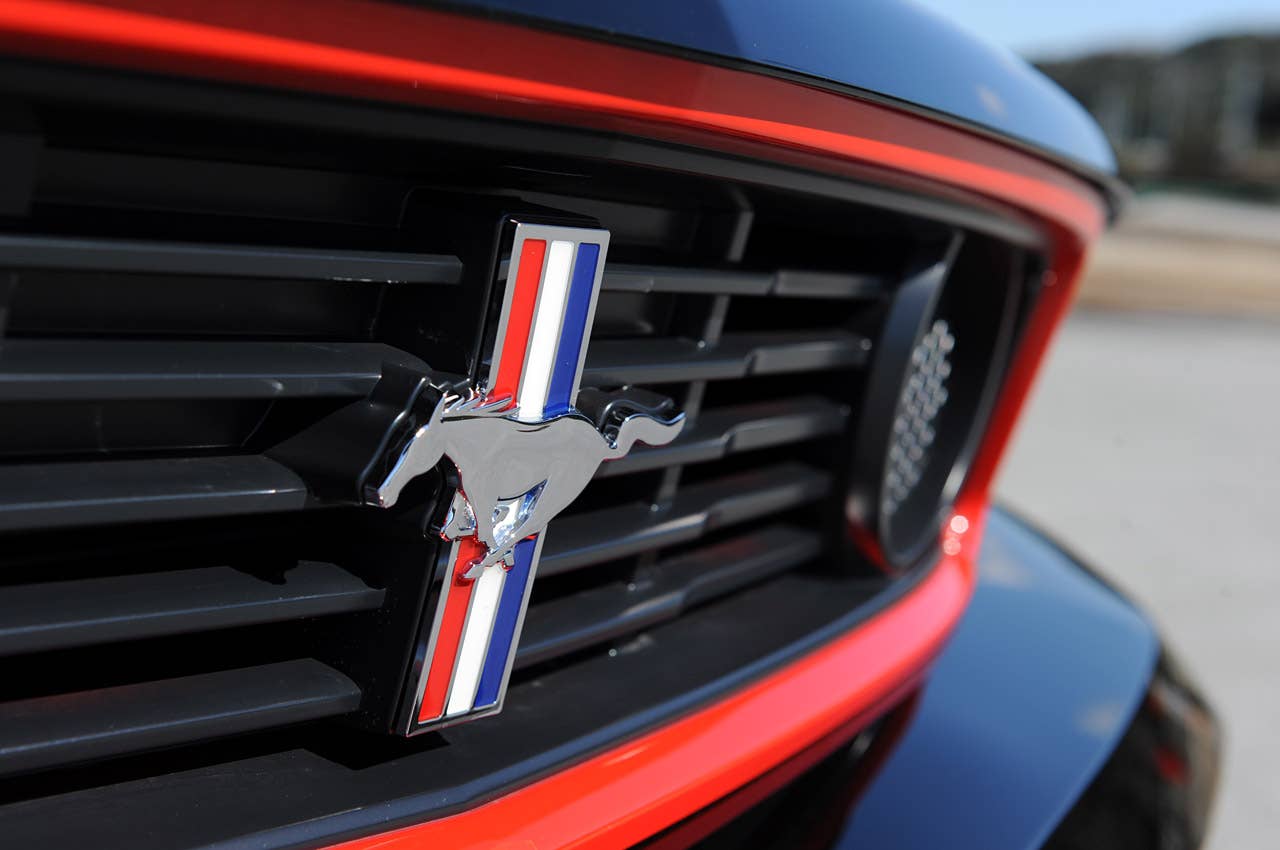 2012 Ford Mustang Boss 302 Laguna Seca grille