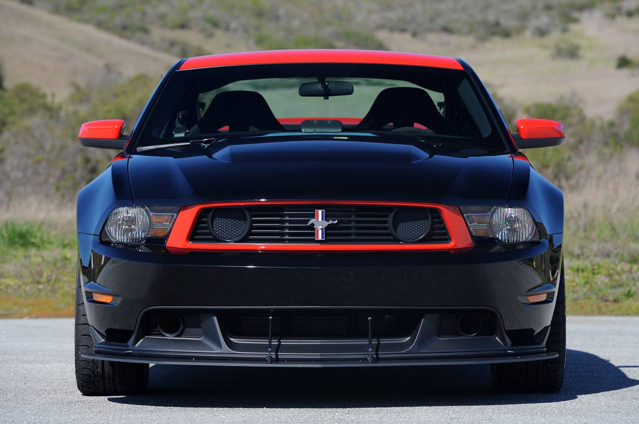 2012 Ford Mustang Boss 302 Laguna Seca front view