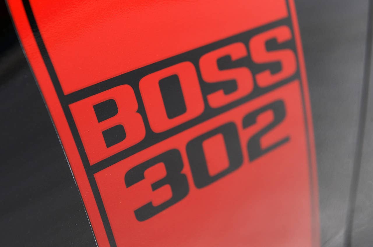 2012 Ford Mustang Boss 302 Laguna Seca graphic