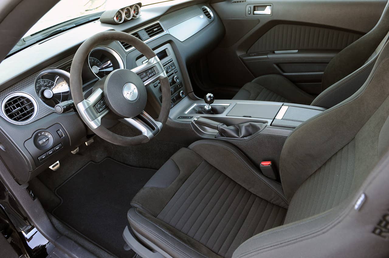2012 Ford Mustang Boss 302 Laguna Seca interior