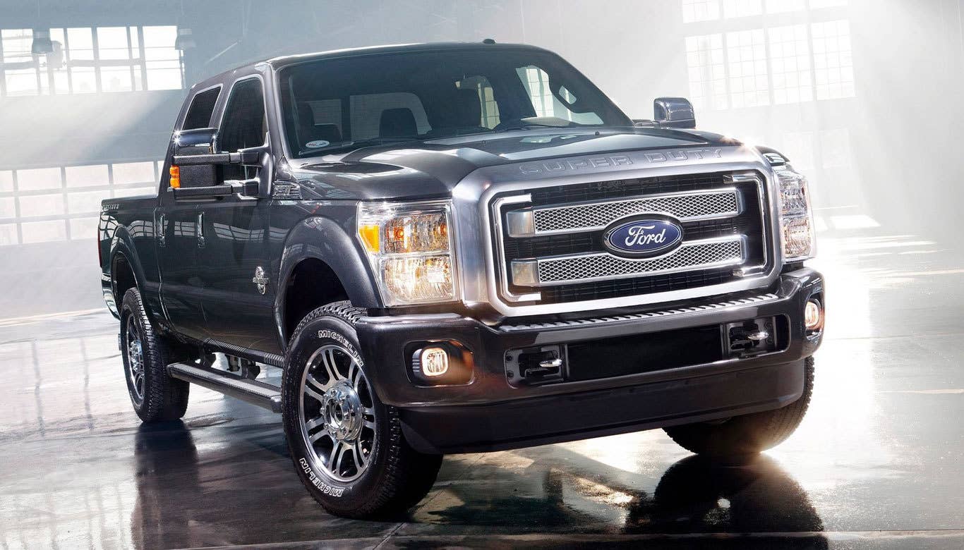 Sticker Price: $30,035 - $47,520 Invoice Price: $27,707 - $43,837 Fuel Economy: NA  The big, burlyF-250 is one of Ford's heavy-duty truck offerings. It boasts loads of torque and a high towing capacity, as well as numerous safety features that help to keep passengers safe.  In addition to its large size, the F-250 works to ensure its occupants safety with traction control and electronic stability control, a hill launch assist feature and side curtain airbags. Available safety features include a reverse camera system and stolen vehicle tracking system.  Research the Ford F-250 Ford F-250 Overview Ford F-250 Photos & Video Ford F-250 Local Dealer Price Quote