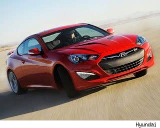 Base MSRP: $28,750 Invoice: $27,002 Fuel Economy: 18 mpg City, 27 mpg Highway  There aren't many cars under $30,000 that will take you from 0-60 miles per hour in less than 5 seconds, but that's precisely what makesHyundai's Genesis Coupe R-Spec such a standout. The R-Spec's 3.8L V-6 engine produces 348 horses and 275 lb-ft of torque, making this one of the fastest cars for the money. Pair that power with a rear-wheel drivetrain, Shiftronic 8-speed paddle-operated transmission and driver-selectable 3-stage electronic stability control system and you've got a cool coupe with some serious track chops.  The Genesis Coupe also has the looks to match its specs--an already sleek and sporty exterior received an updated fascia and LED tail lamps for 2013. And, with 10 cubic feet of cargo space, a BlueLink infotainment system and available limited-slip differential (to get you out of those slippery situations), there's no reason the speedy R-Spec couldn't also serve as your daily-driver.  Research the Hyundai Genesis Coupe R-Spec Hyundai Genesis Coupe R-Spec Photos & Information Hyundai Genesis Coupe R-Spec Best Deals Hyundai Genesis Coupe R-Spec Local Dealer Price Quote