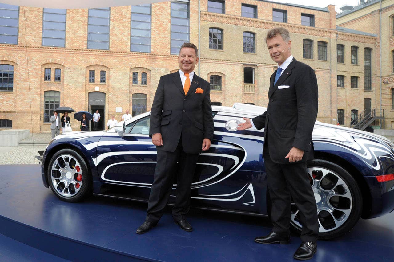 KPM / BUGATTI Pressekonferenz